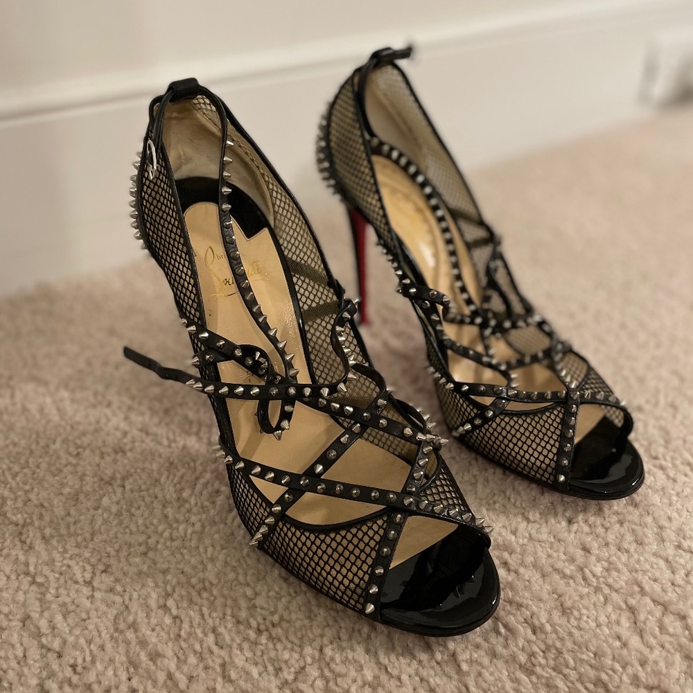 Christian Louboutin Alarc Spike Heels